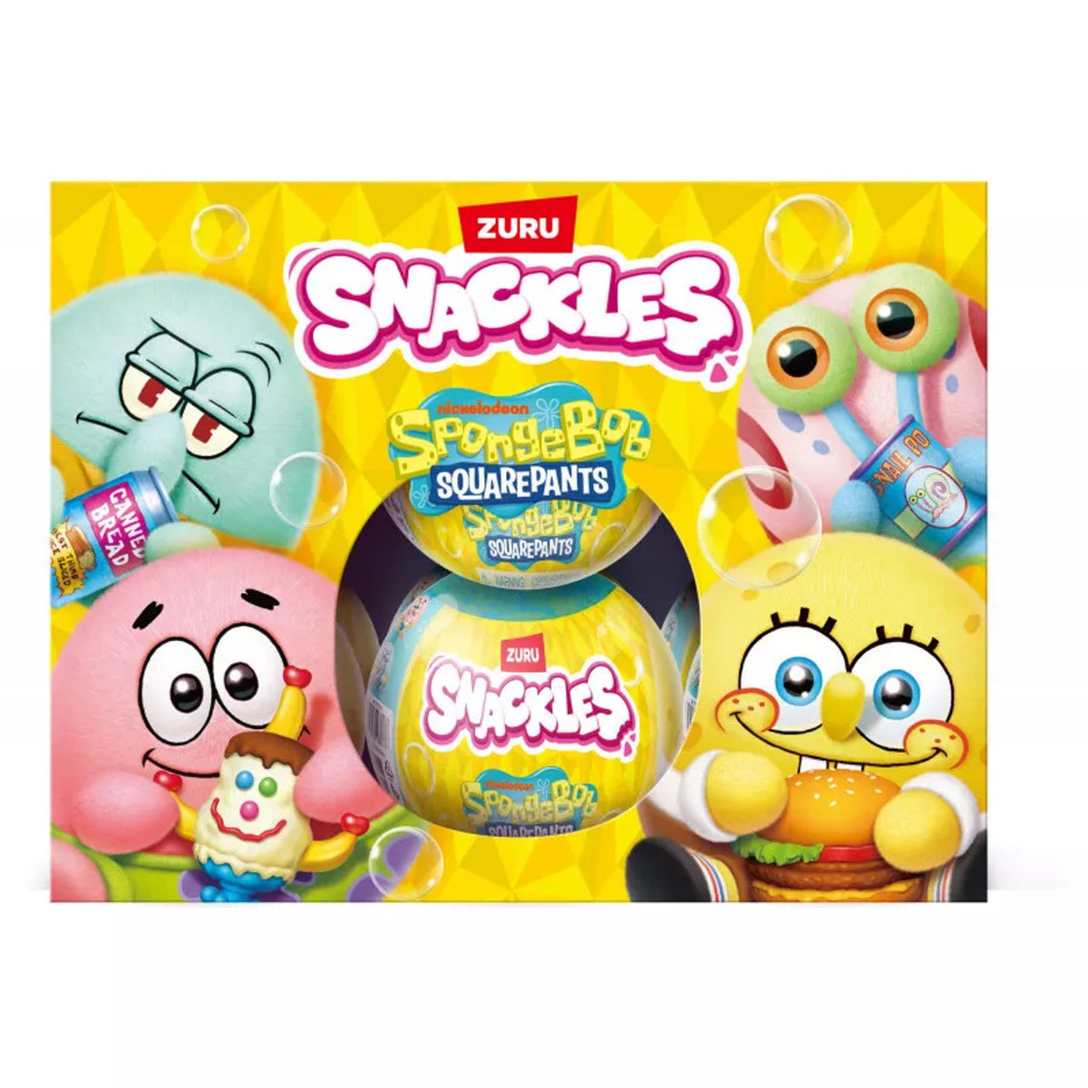 Zuru Snackles 5&quot; Capsule Spongebob Squarepants Assorted