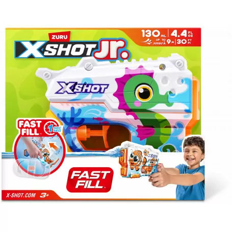 Zuru XShot Fast Fill Skins Water Gun - Seahorse