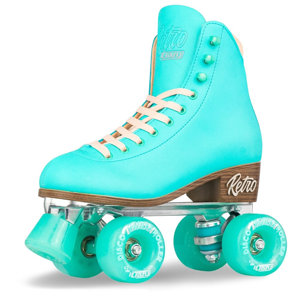 Roller Skates Retro Teal Size US Ladies 8 Euro 39