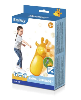 Bestway Animal Bop Bags Assorted Designs