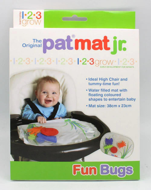 123 Grow Pat Mat Jr. Fun Bugs