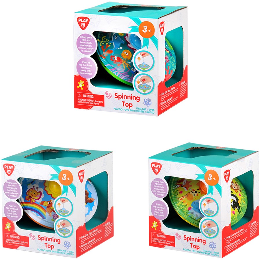PLAYGO TOYS ENT. LTD.  Spinning Top Assorted