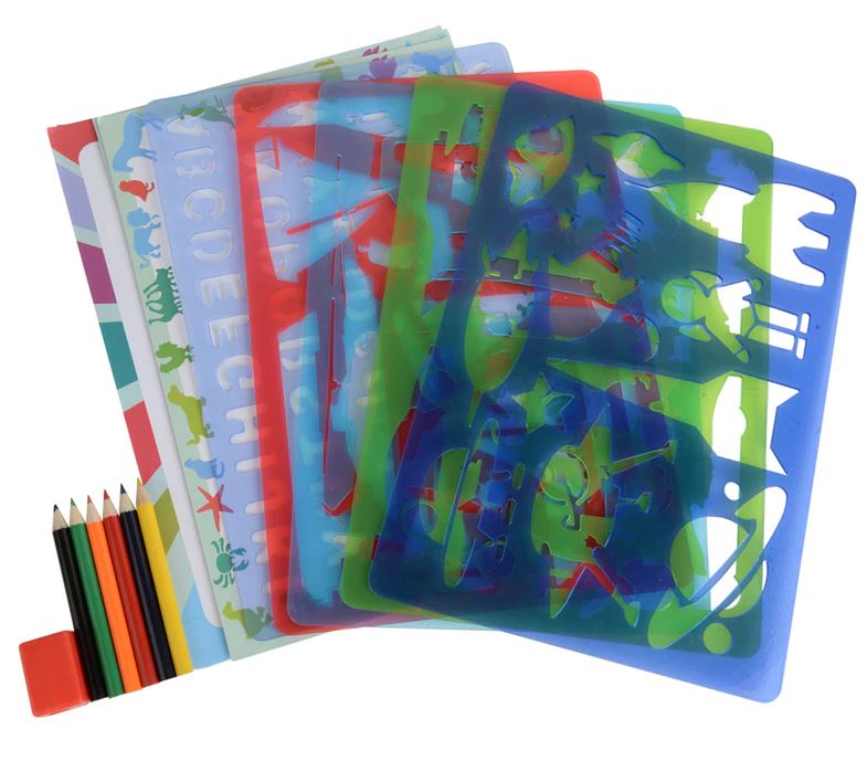 Stencil - Big Box of Stencils - Things That Go