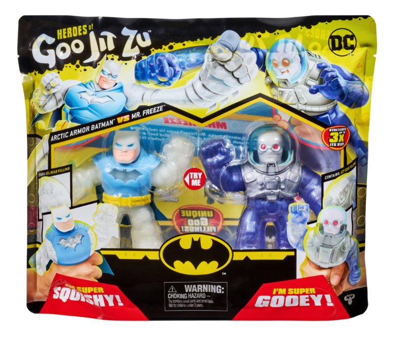 Goo Jit Zu DC S4 Arctic Armor Batman Versus Mr Freeze