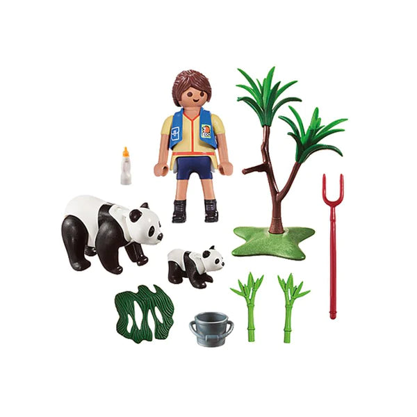 Playmobil Panda Caretaker Carry Case