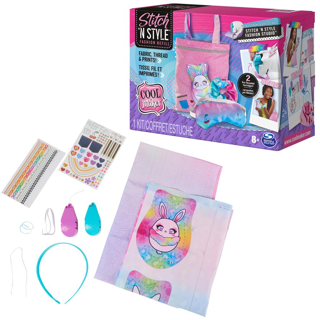 Cool Maker Stitch N Style Fashion Studio Refill