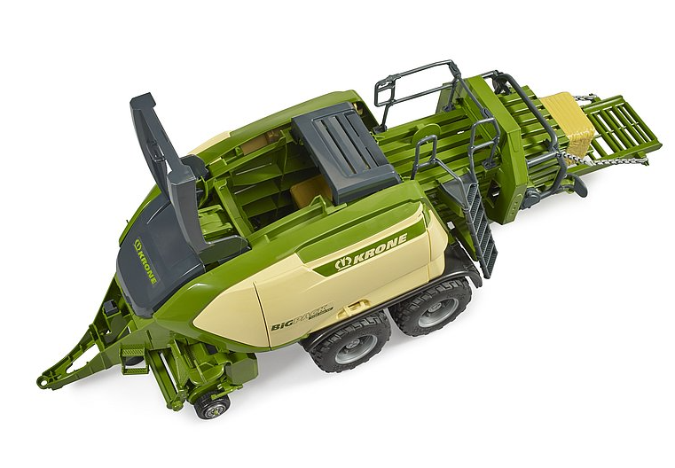 Bruder 02033 1/16 Krone Big Pack 1290 HDP VC Baler with 2 Block Bales