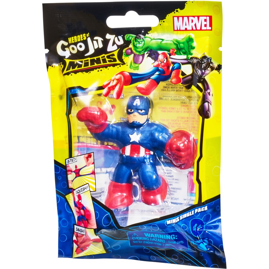 Goo Jit Zu Marvel Minis S5 Assorted