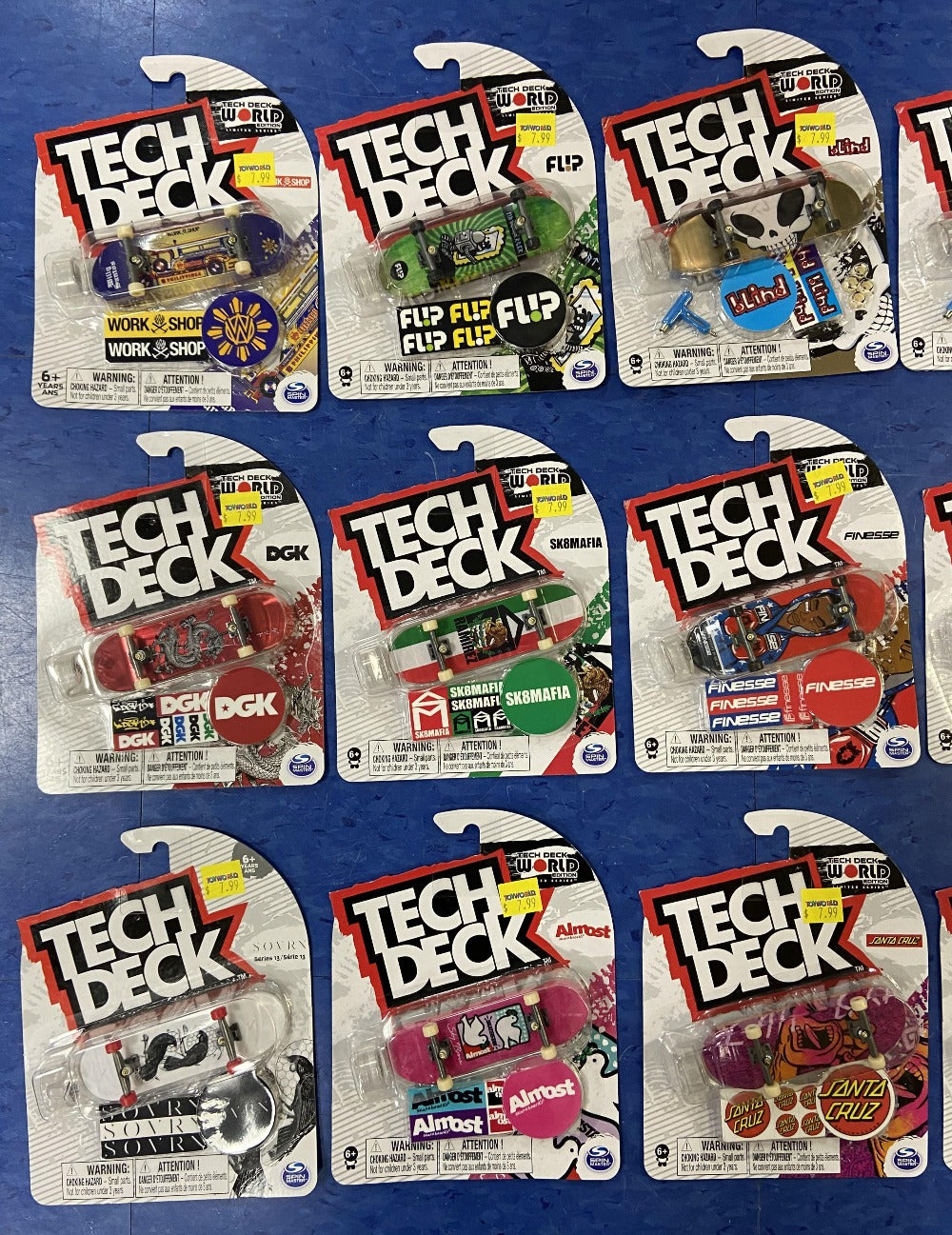 Tech Deck 96mm Fingerboards Assorted