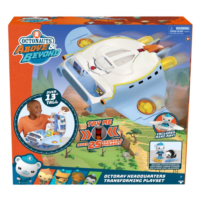 Octonauts Above & Beyond Octoray Transforming Headquarters Playset - Box Slightly Damaged