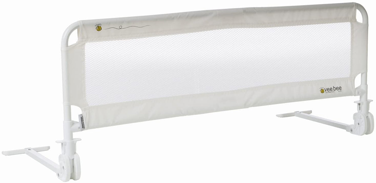 Vee Bee Fold Down Bedguard / Bed rail White