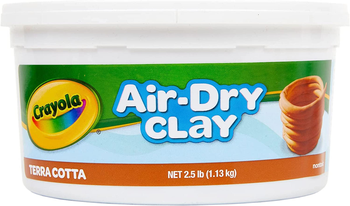 Crayola 1.13kg Air Dry Clay - Terracotta (2.5lb)