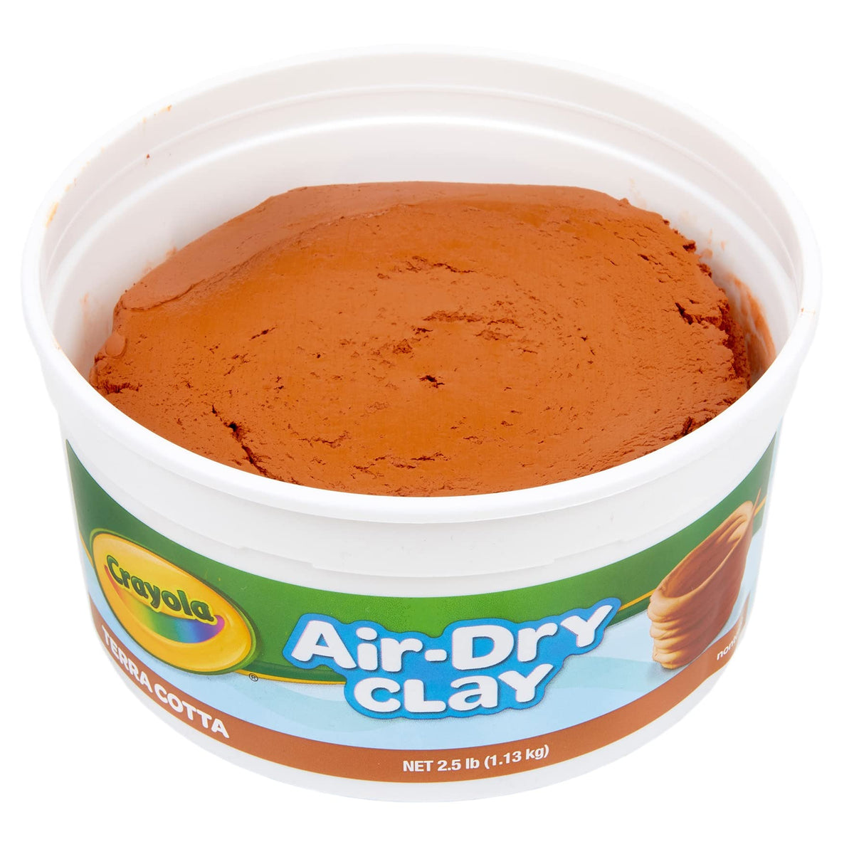 Crayola 1.13kg Air Dry Clay - Terracotta (2.5lb)