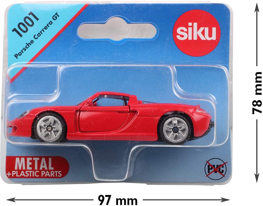 Siku 1001 Porsche Carrera Gt Red