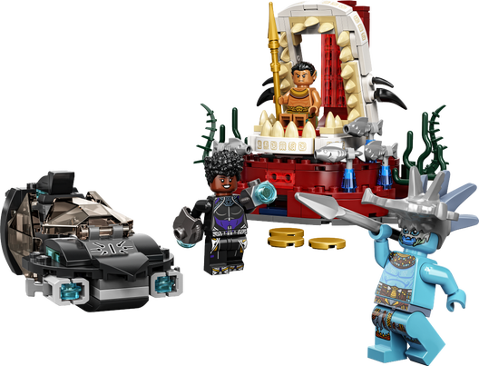 Lego 76213 King Namors Throne Room Marvel Studios Black Panther Wakanda Forever