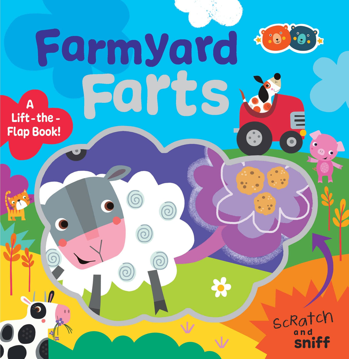 Board Book Farmyard Fart Book - Scratch &amp; Sniff - Lift The Flap