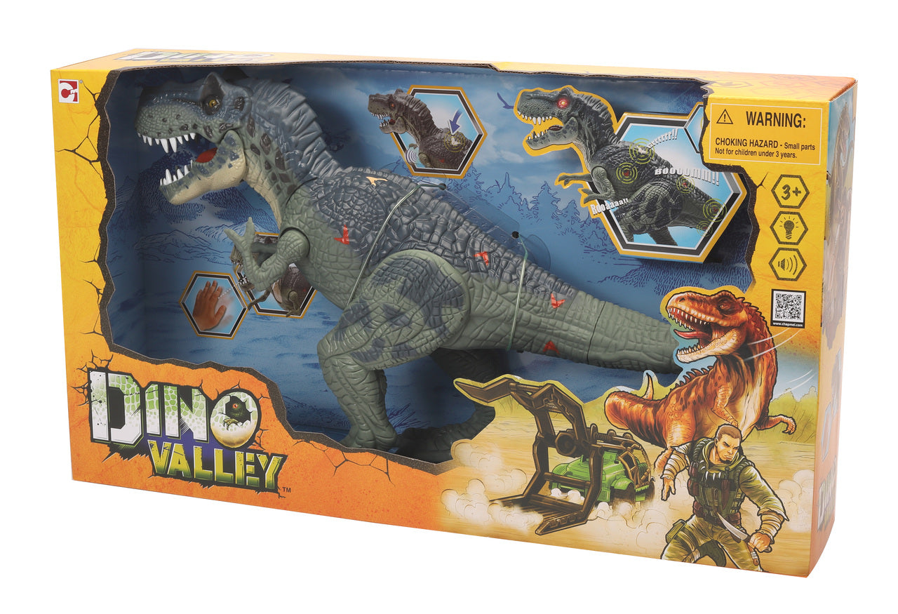 Dino Valley Interactive T-Rex incl 3 x AA demo batteries