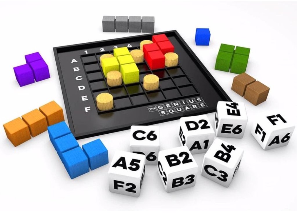 The Genius Square Puzzle Game