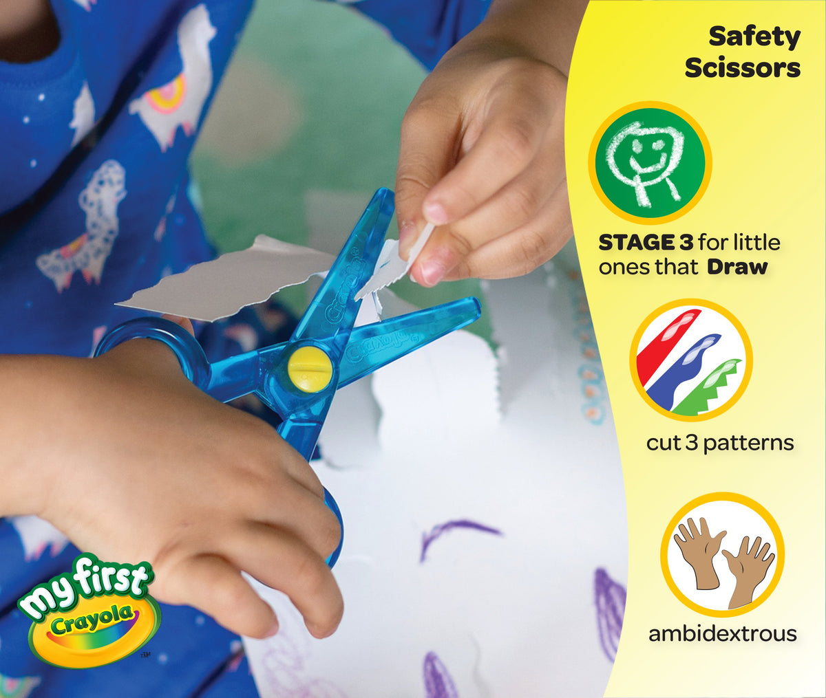 Crayola My First 3ct Safety Scissors