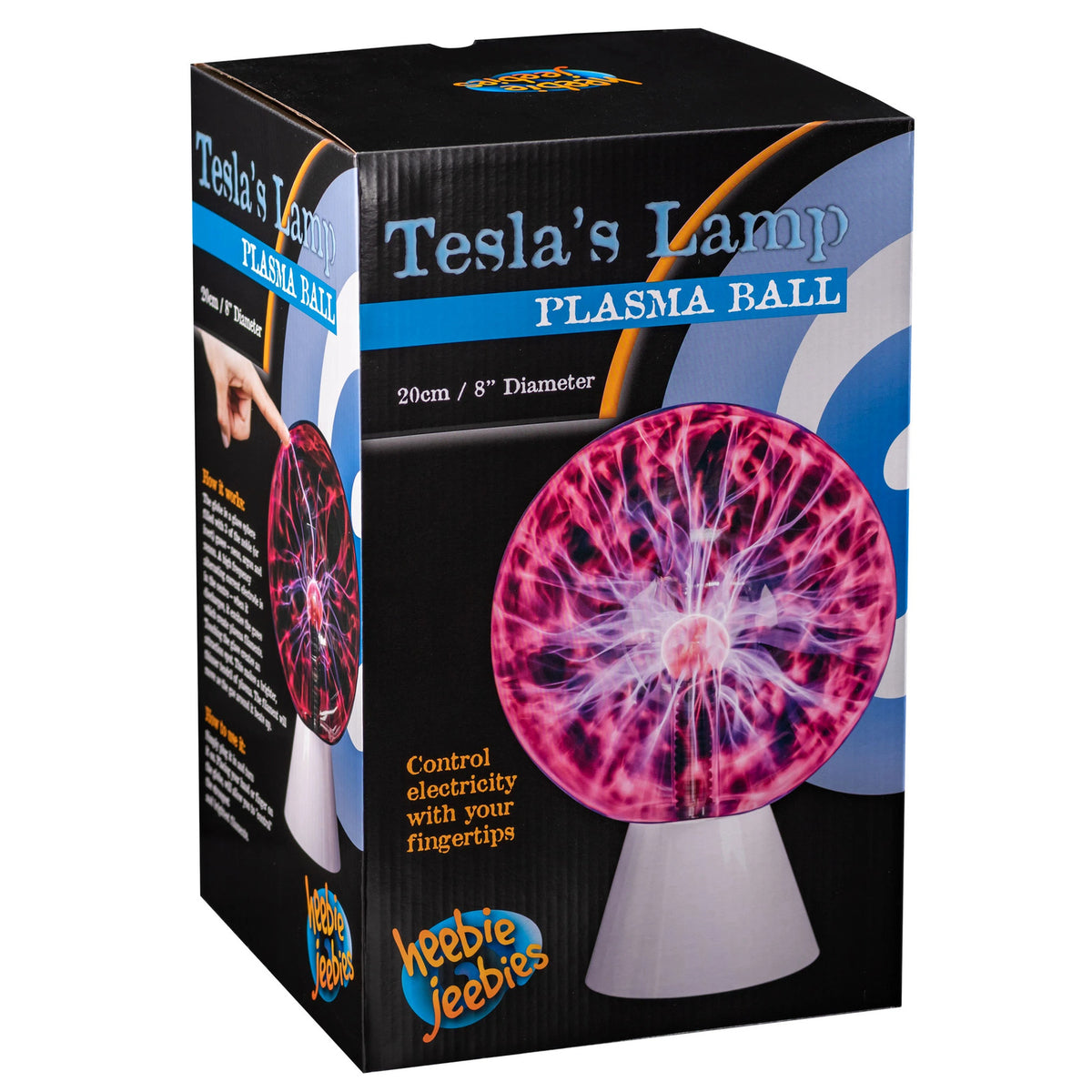 Plasma Ball 20cm White Base