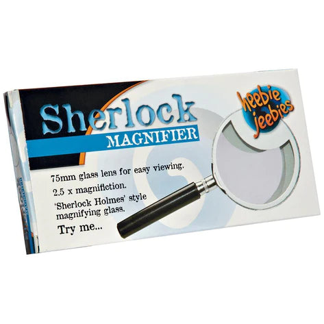 Sherlock Metal Magnifying Glass 75mm