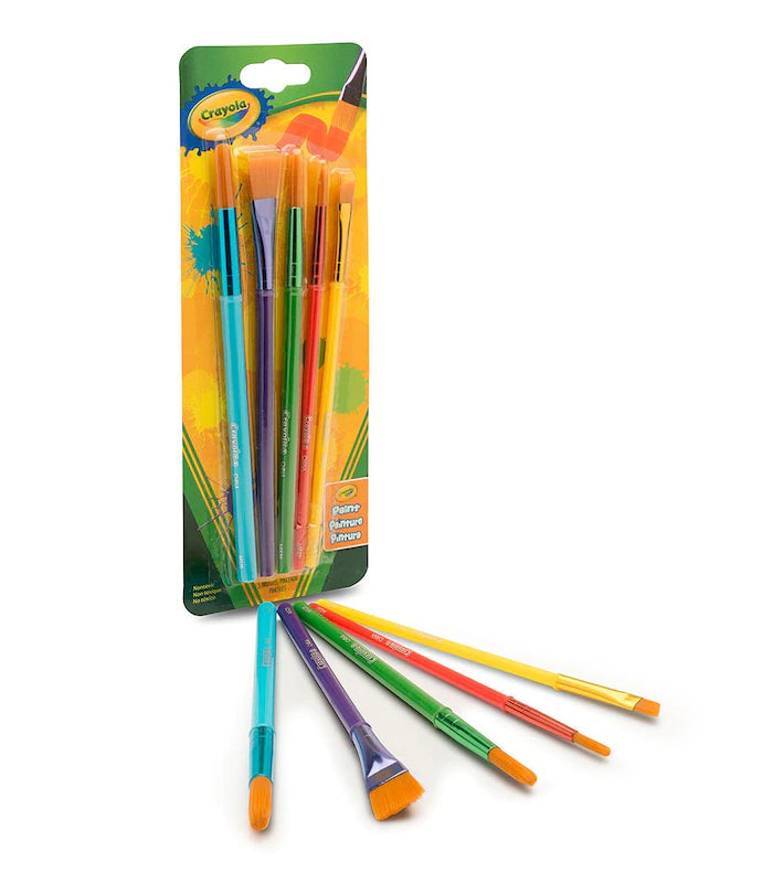 Crayola 5 Art & Craft Brushes