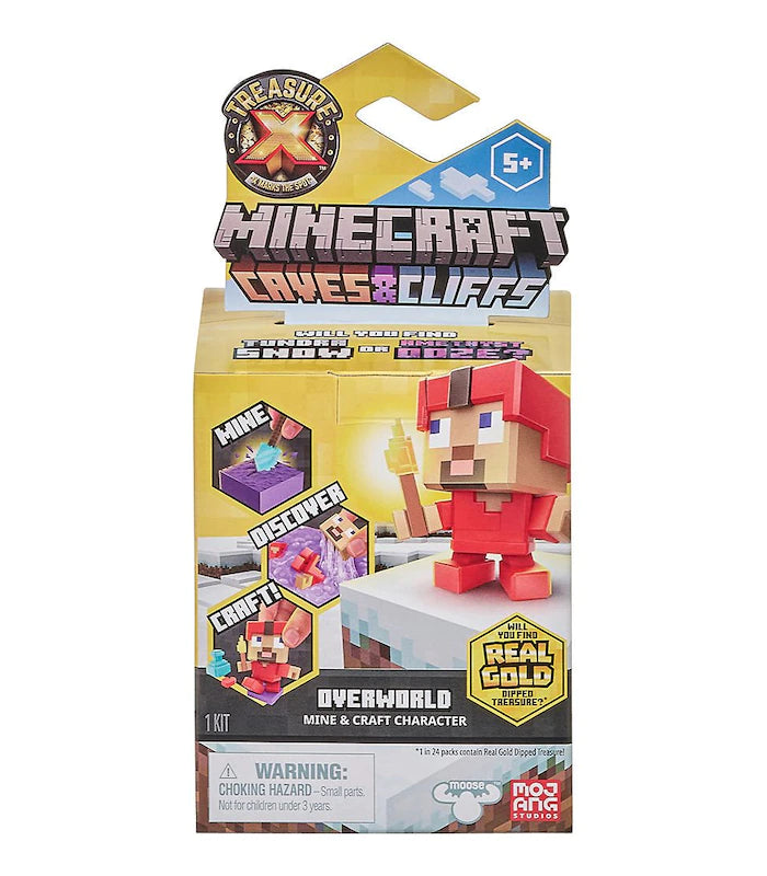 Treasure X Minecraft S2 Caves &amp; Cliffs Adventure World Pack