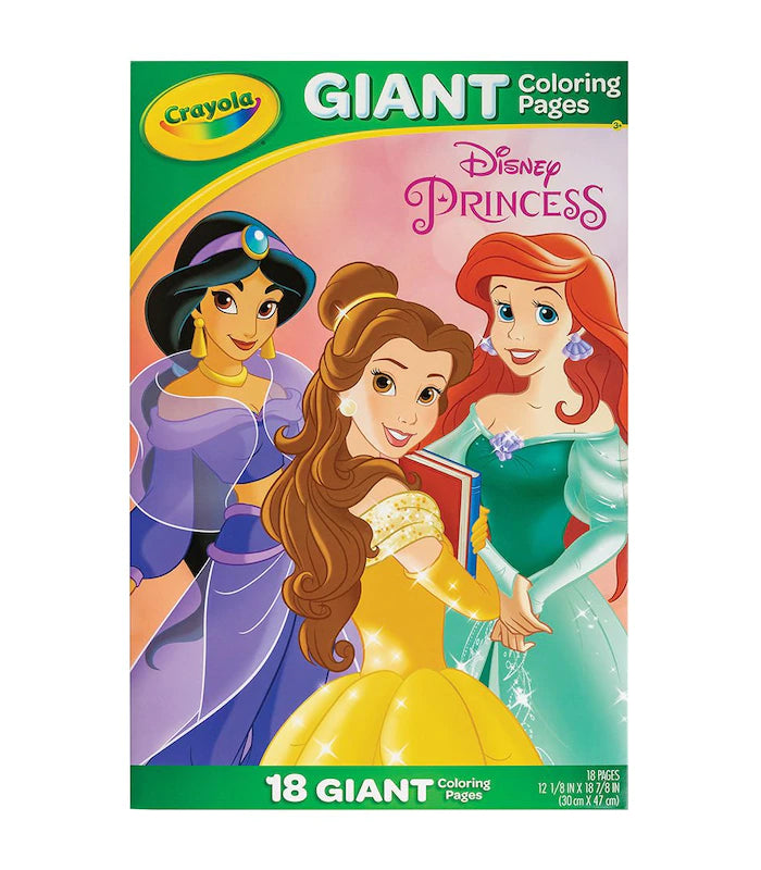 Crayola Giant Colouring Pages Disney Princess