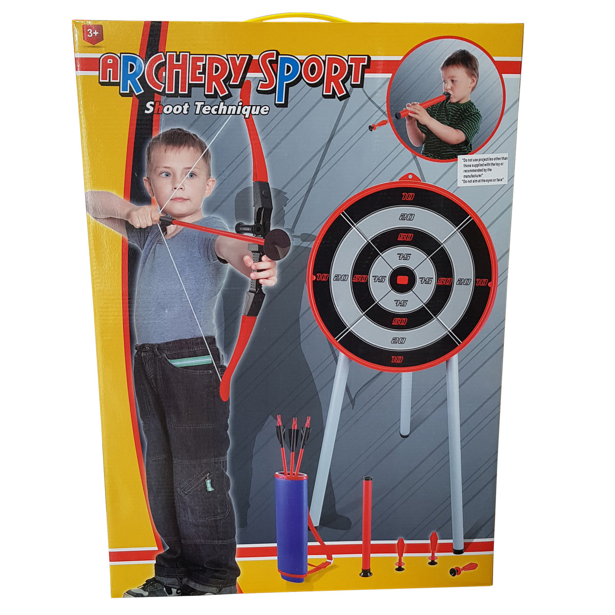 Archery Set With Target Stand