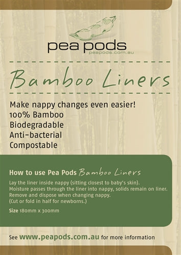 Pea Pods Bamboo Liners