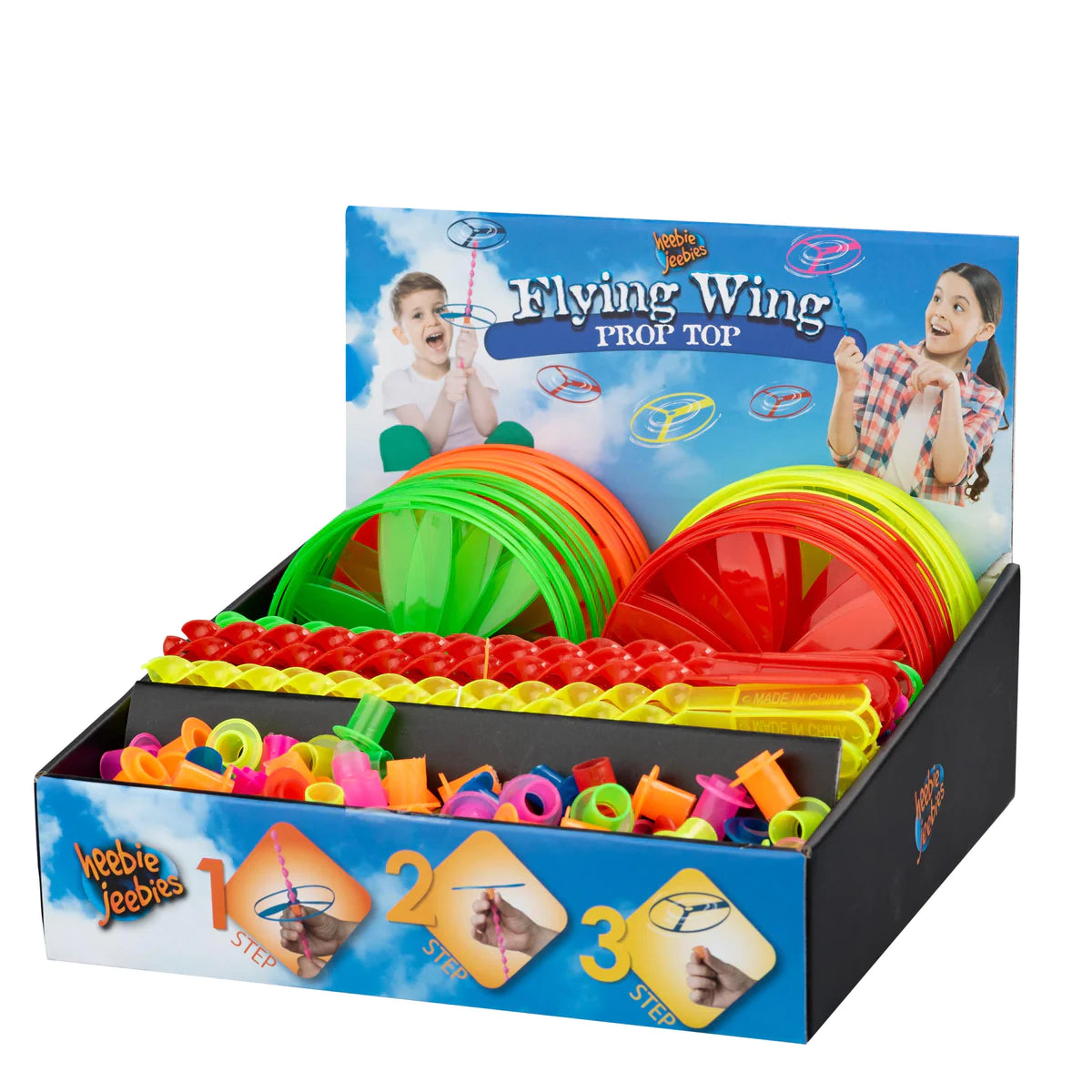 Heebie Jeebies Flying Wing Prop Top Assorted Colours