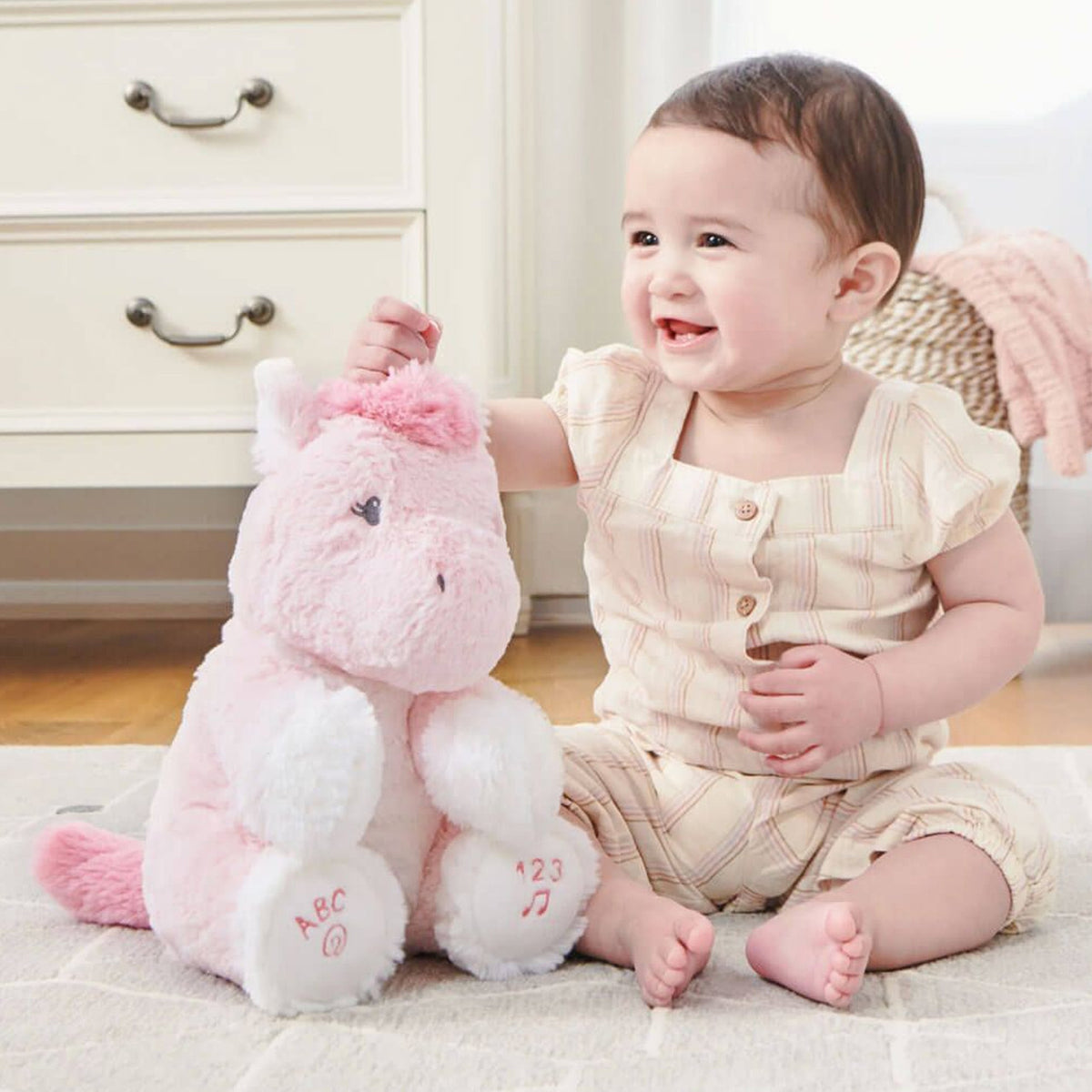 GUND BABY Alora Unicorn ABC 123