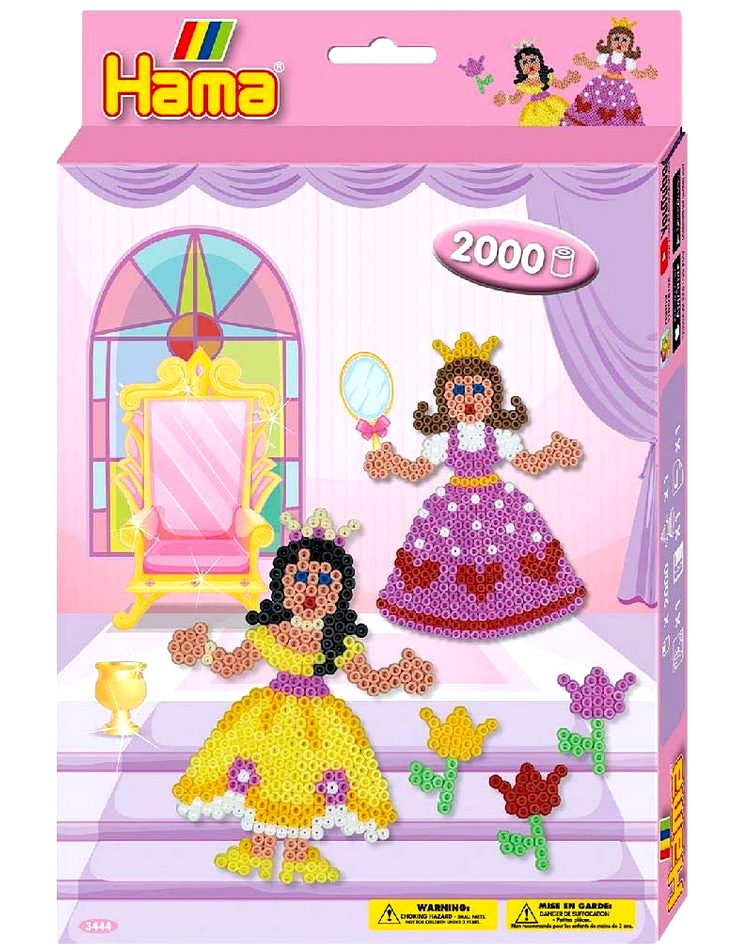 Hama Beads Princess approx 2000 beads