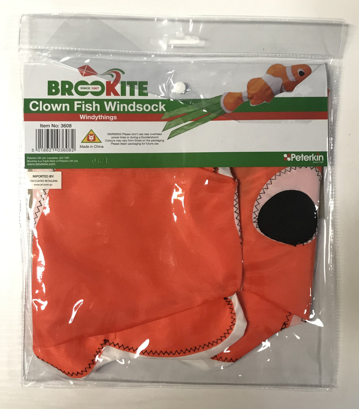 Brookite Clown Fish Windsock