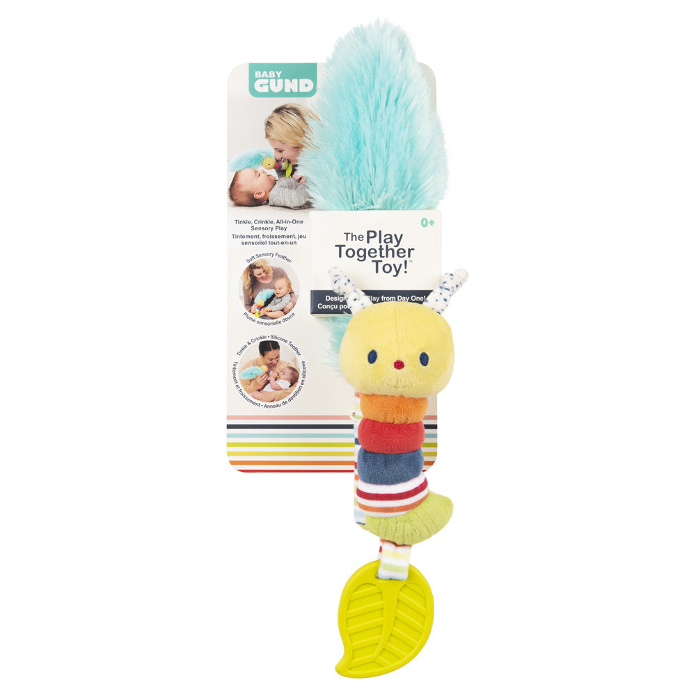 Gund Tinkle Crinkle Caterpillar Play Together Toy