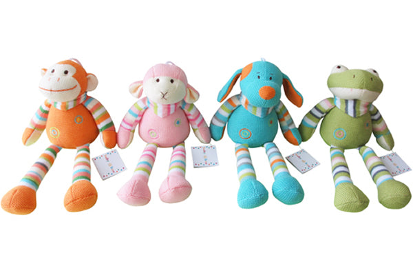 Baby Boo Knitted Animals Assorted