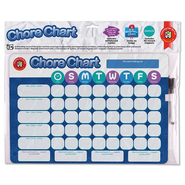Magnetic Reward Chart Chore