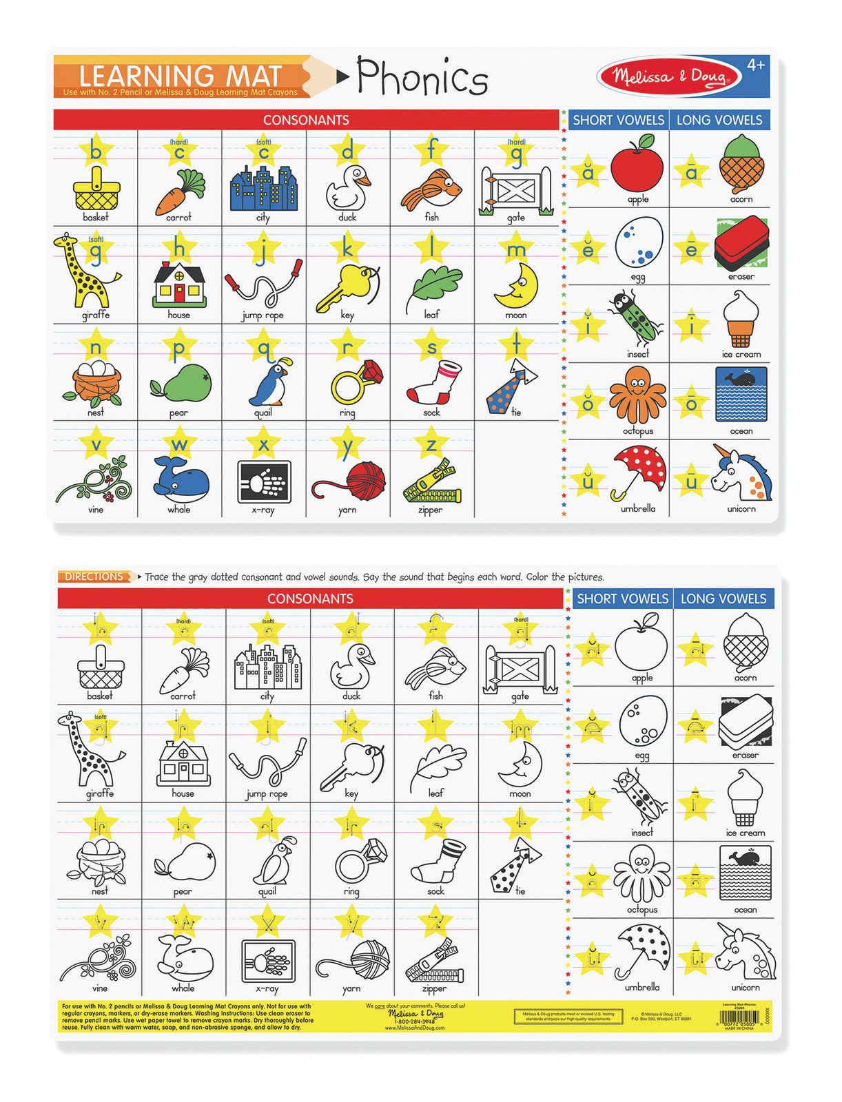 M&D Learning Mat Phonics