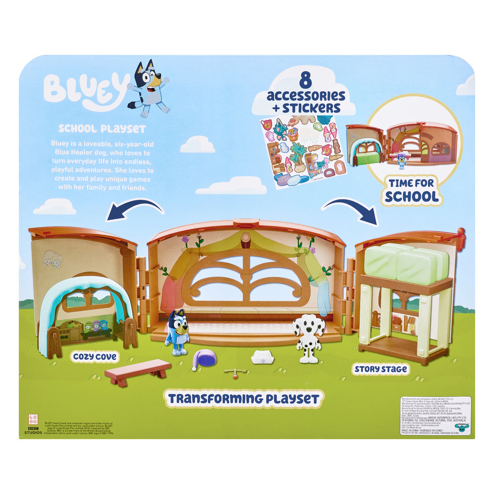 Bluey S7 Calypso&#39;s School Playset