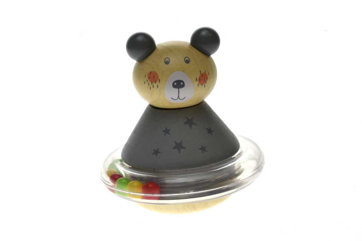 Wooden Roly-Poly Animal Asst