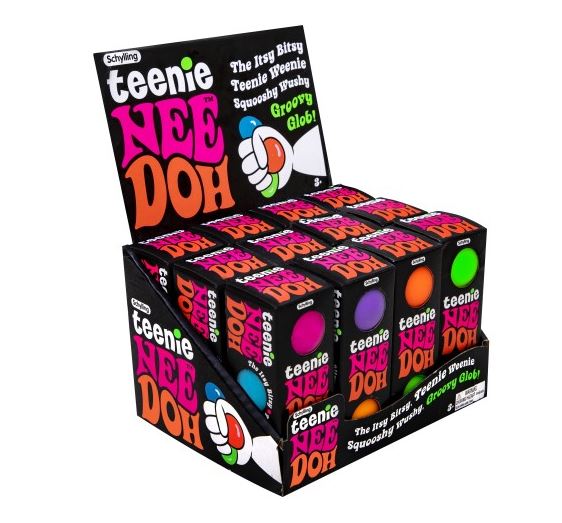 Schylling Teenie Nee Doh 3 Pack Assorted Colours