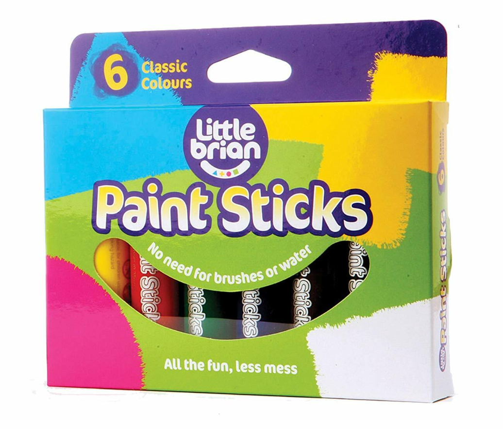 Little Brian Paint Sticks Classic 6 Pack