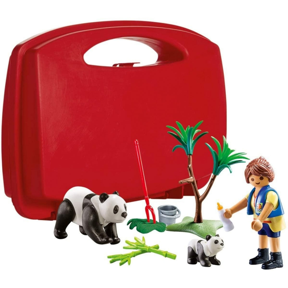 Playmobil Panda Caretaker Carry Case