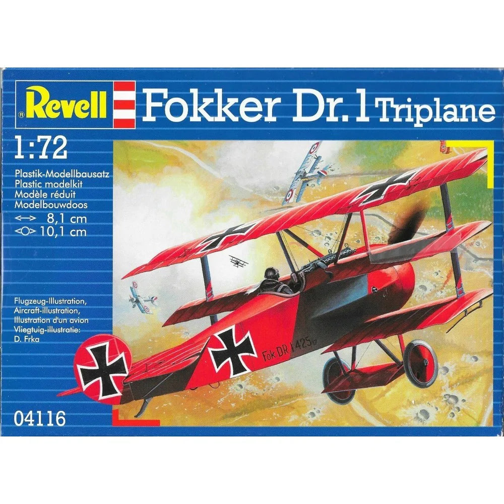 Revell Model Set 1/144 Fokker Dr.1 Triplane