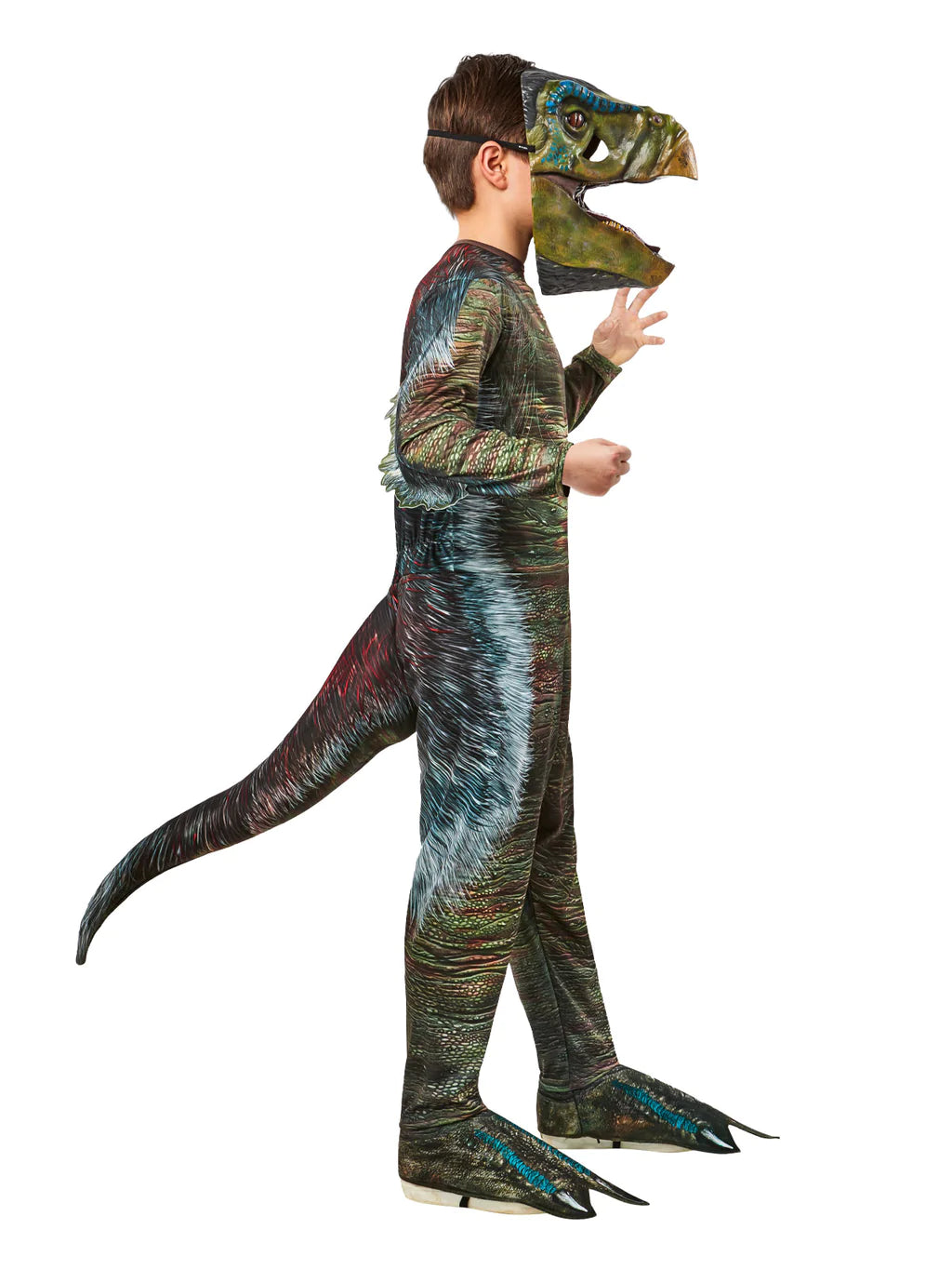 Jurassic World Therizinosaurus Deluxe Child Costume 9-10 yrs