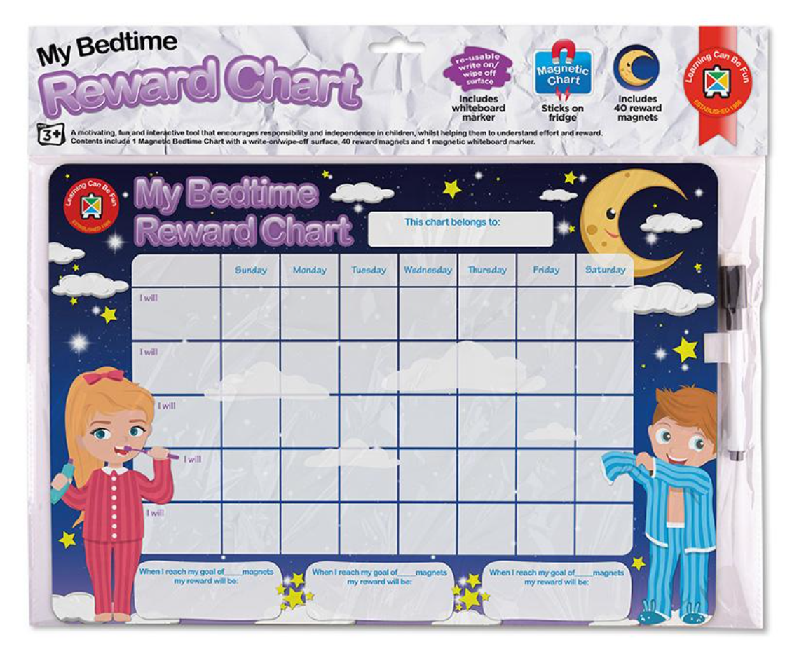 Magnetic Reward Chart My Bedtime