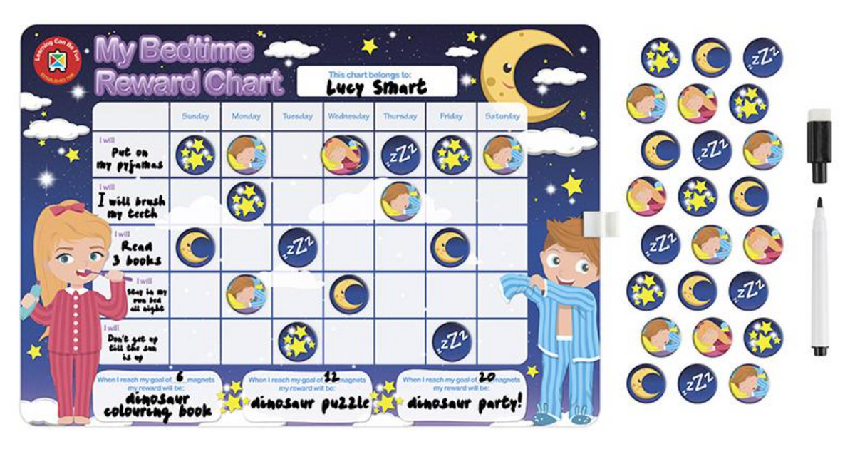 Magnetic Reward Chart My Bedtime