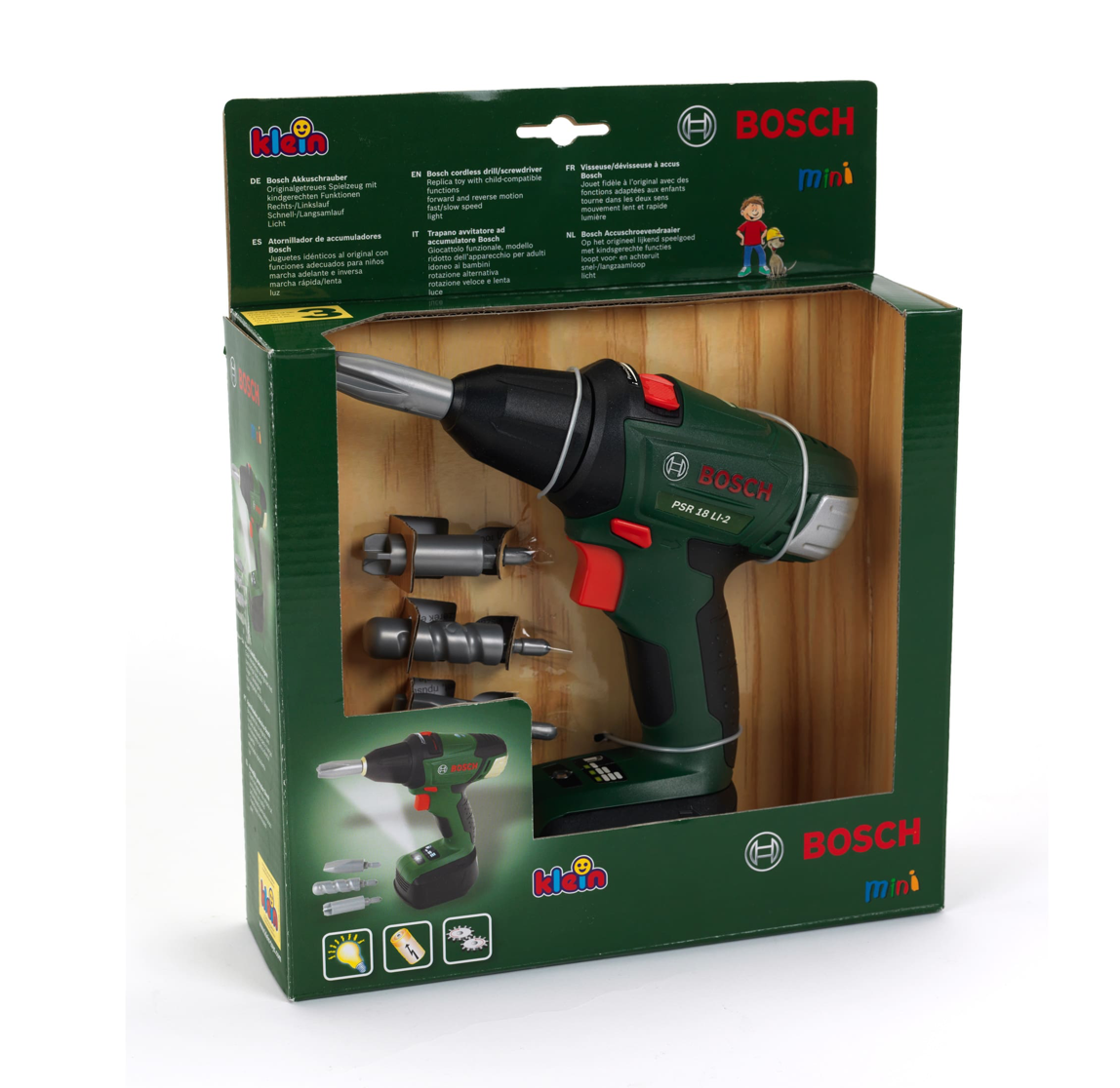 Bosch Cordless Drill Req 3 AA Batteries
