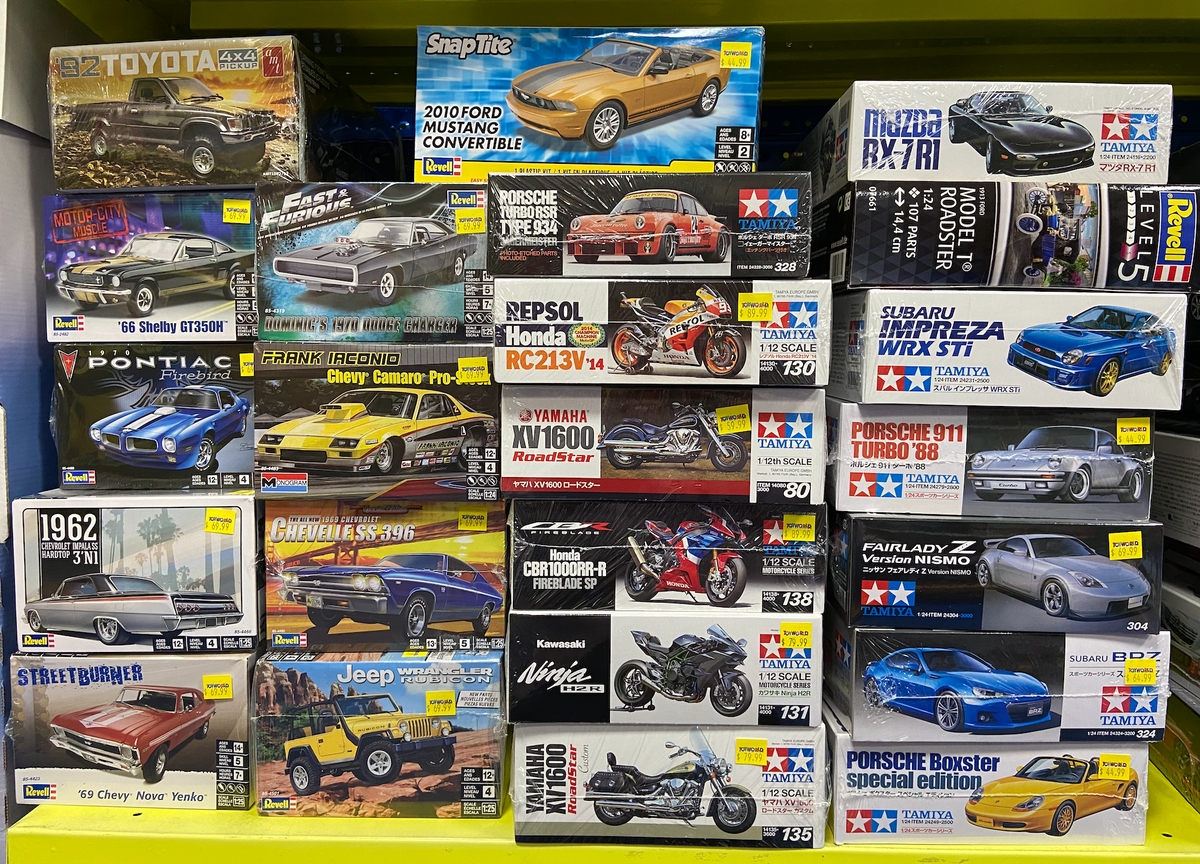 Large Range of Model Kits. Contact us for more information