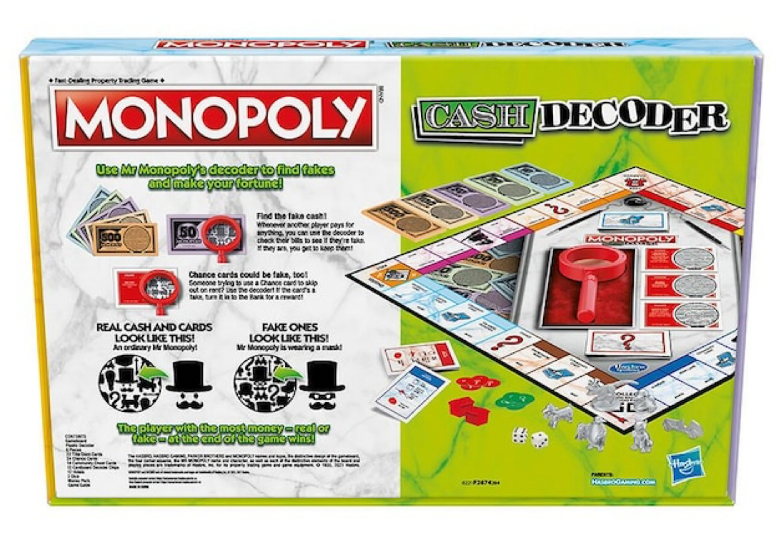 Monopoly Cash Decoder